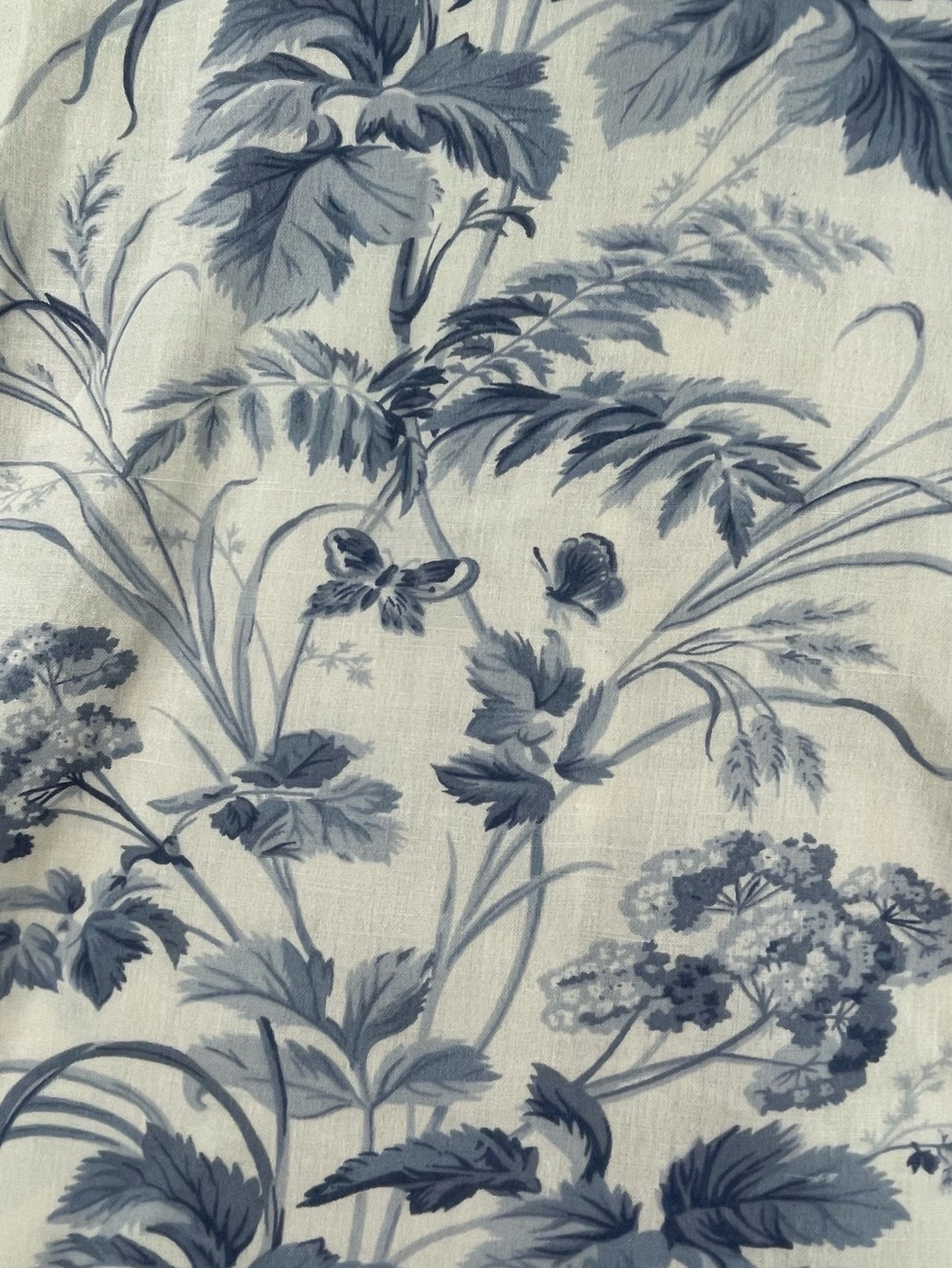 Lemon Grass Linen Blend Button Up Romantic Cottagecore Botanical Shirt - XL - Picture 8 of 13